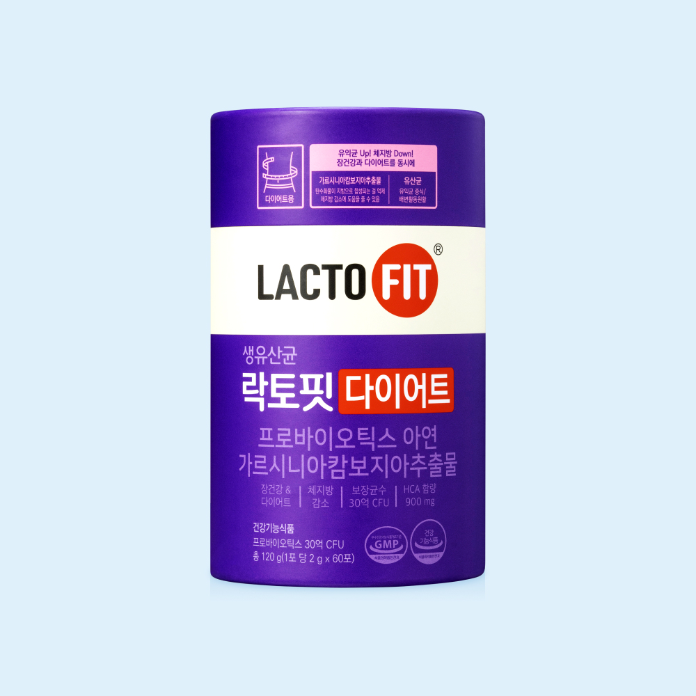 鐘根堂 LACTO-FIT 益生菌減脂瘦身配方 Probiotics Diet (2g*60ea)