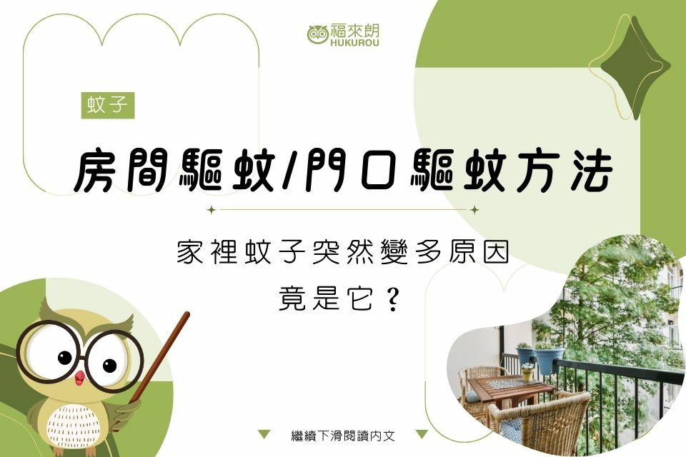 房間很多蚊子有解嗎？ptt網友都說房間驅蚊就靠它