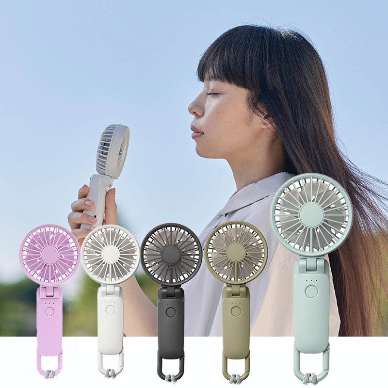 RHYTHM - 麗聲Silky Wind Mobile 3.2充電式無線便攜風扇 | 掛頸風扇 | 座台風扇【香港行貨】