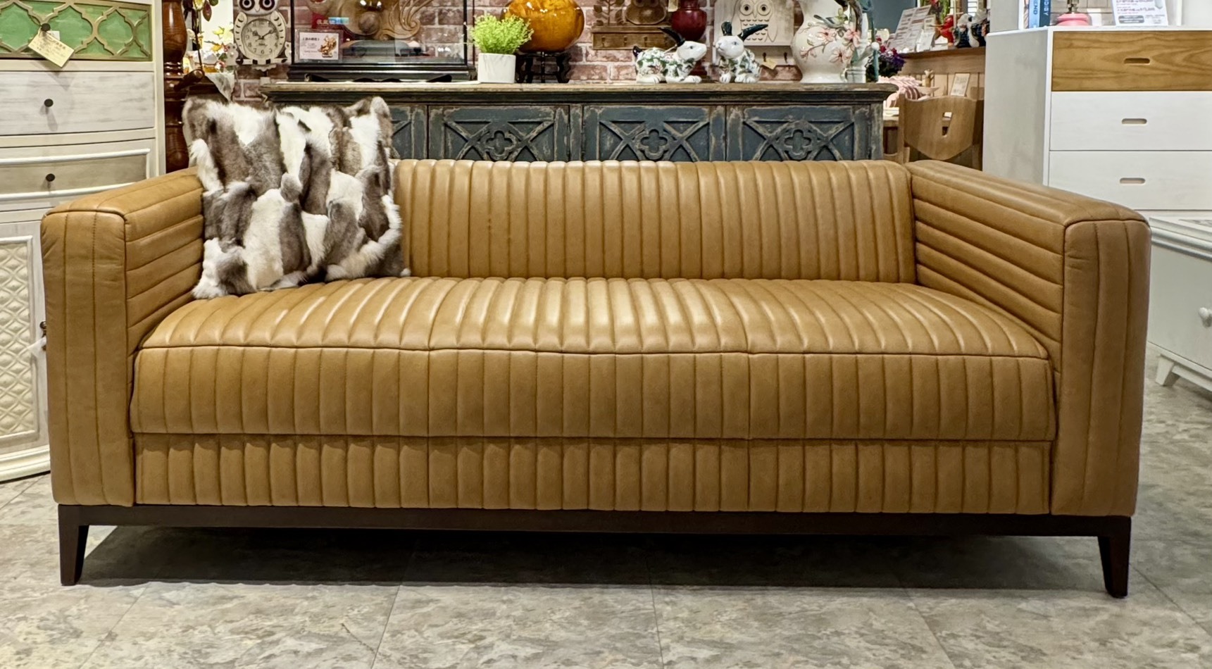 【RAT系列】爵士三人皮沙發