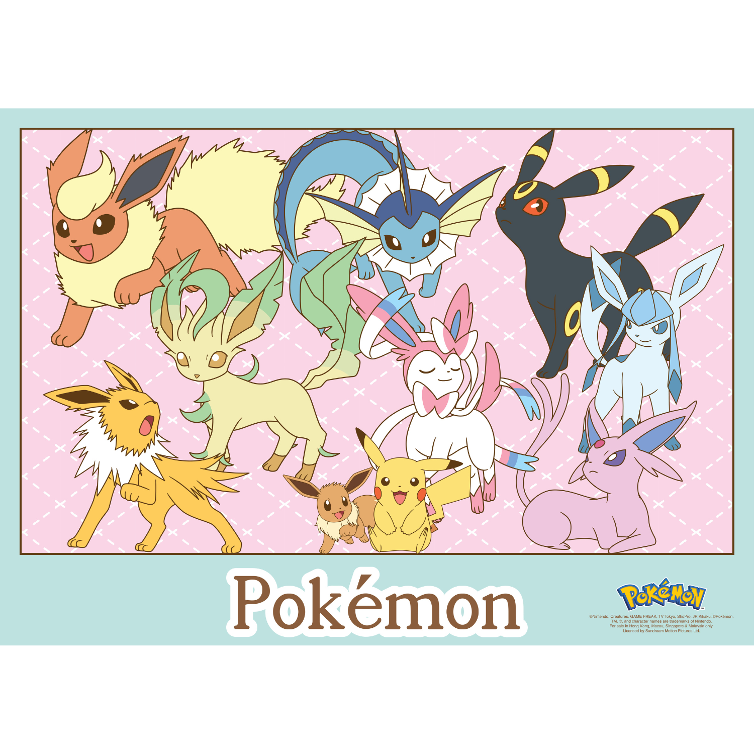 Pokémon 2D Puzzle - Eevee Party