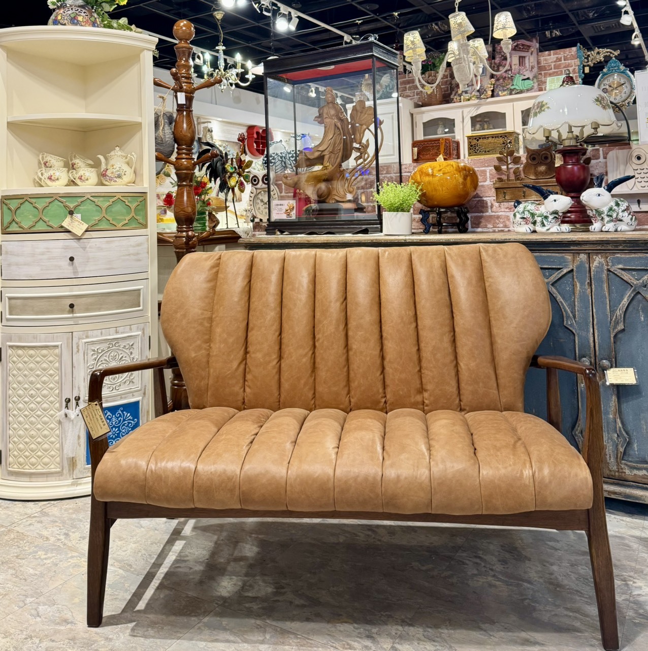 【RAT系列】米拉二人皮沙發