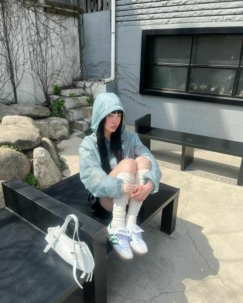 【OWN】Adidas Handball Spezial 德訓鞋 白綠 麂皮 休閒 不分男女 IH0368