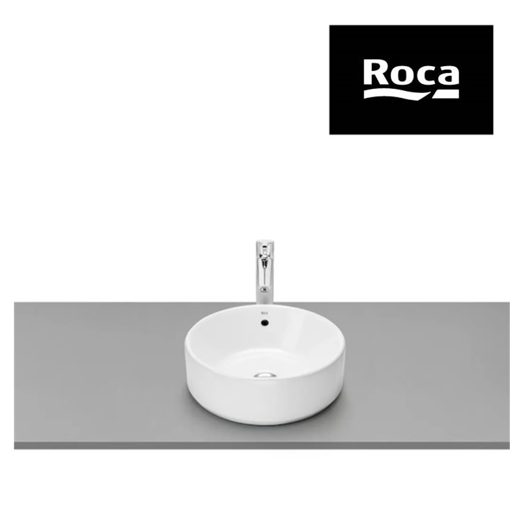 Roca "The Gap Round" 3270MJ000 Over countertop basin with overflow