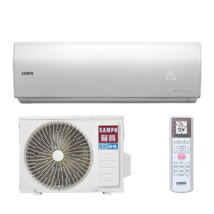 (可議價)SAMPO 聲寶 12坪 時尚NF系列 冷專變頻一對一冷氣(AU-NF86D1+AM-NF86D1)