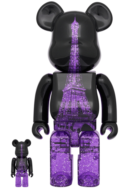 100%+400% BE@RBRICK EIFFEL TOWER SAKURA Ver.
