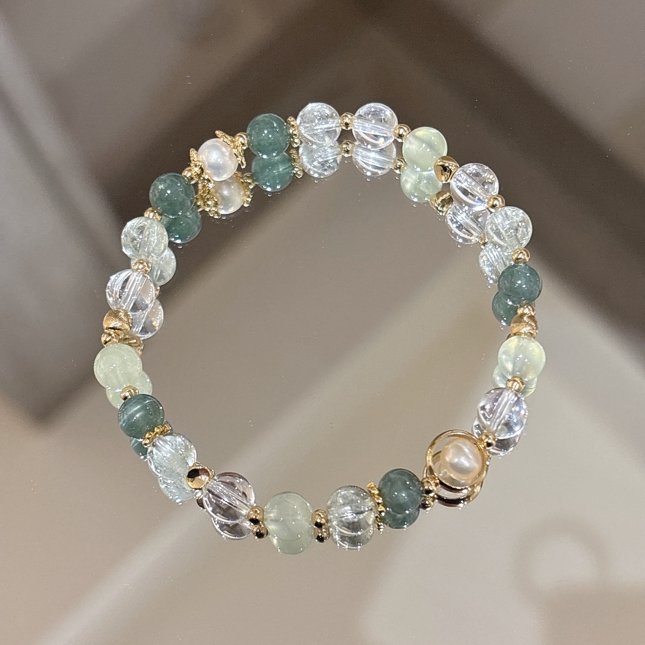 提升運勢幸運 | 春芽 | 綠磷灰石《彈力繩款式》｜最後一條