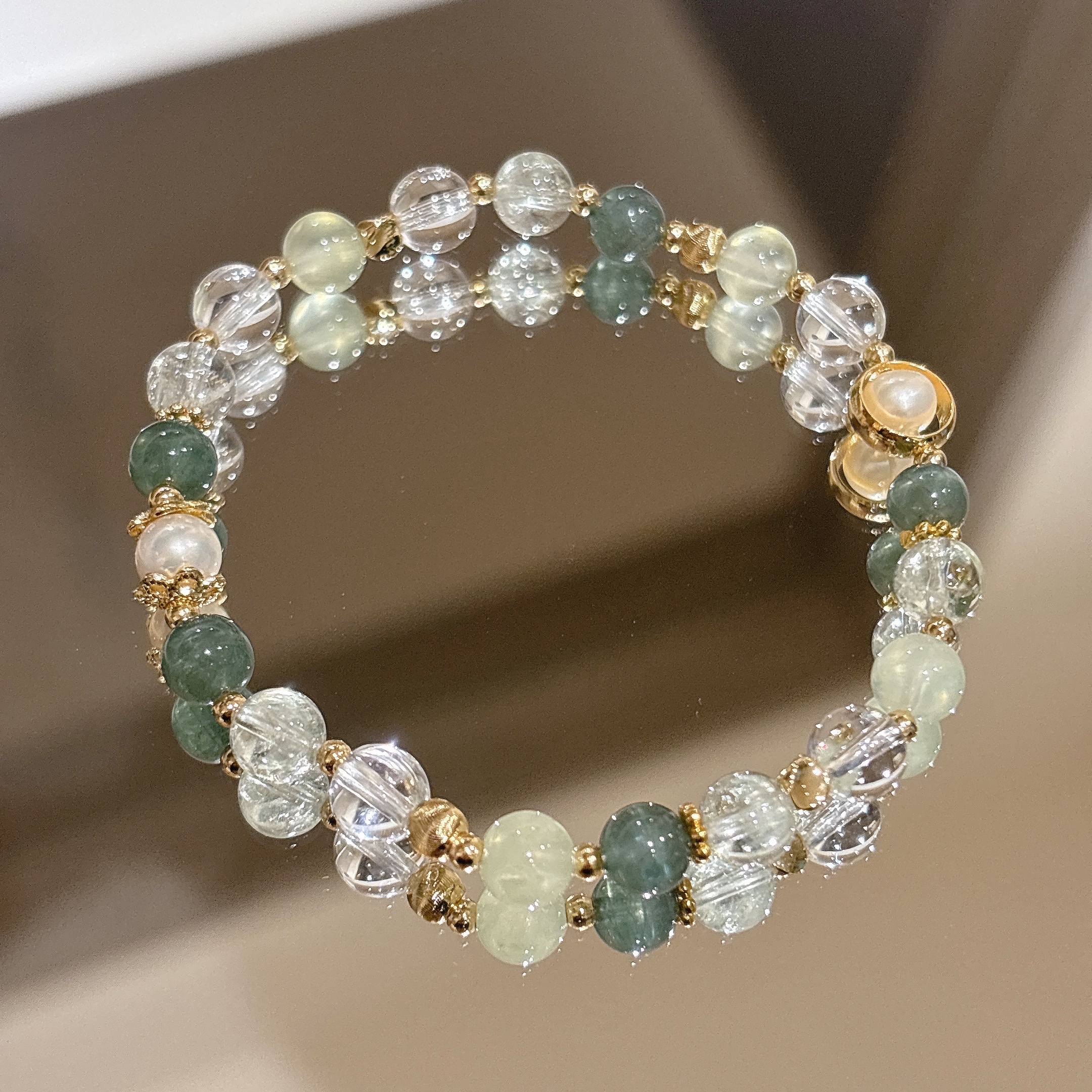 提升運勢幸運 | 春芽 | 綠磷灰石《彈力繩款式》｜最後一條