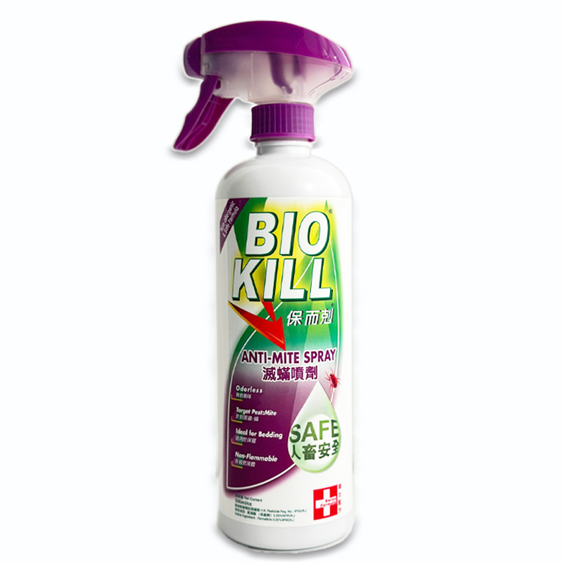 保而剋 - 【低敏感】滅蟎噴劑500mL｜BIK03