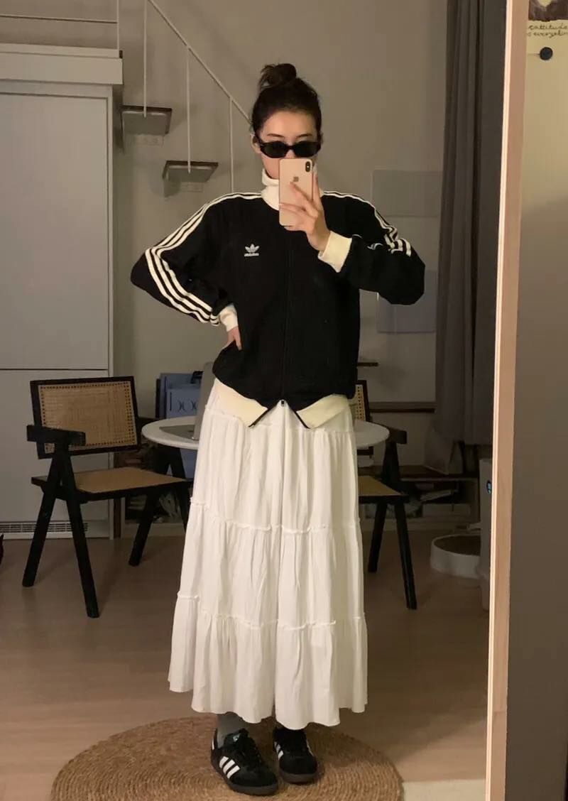 【現貨/預購 】ADIDAS WAFFLE BBTT 華夫格 黑色 立領運動外套 休閒 男女款 JW0110