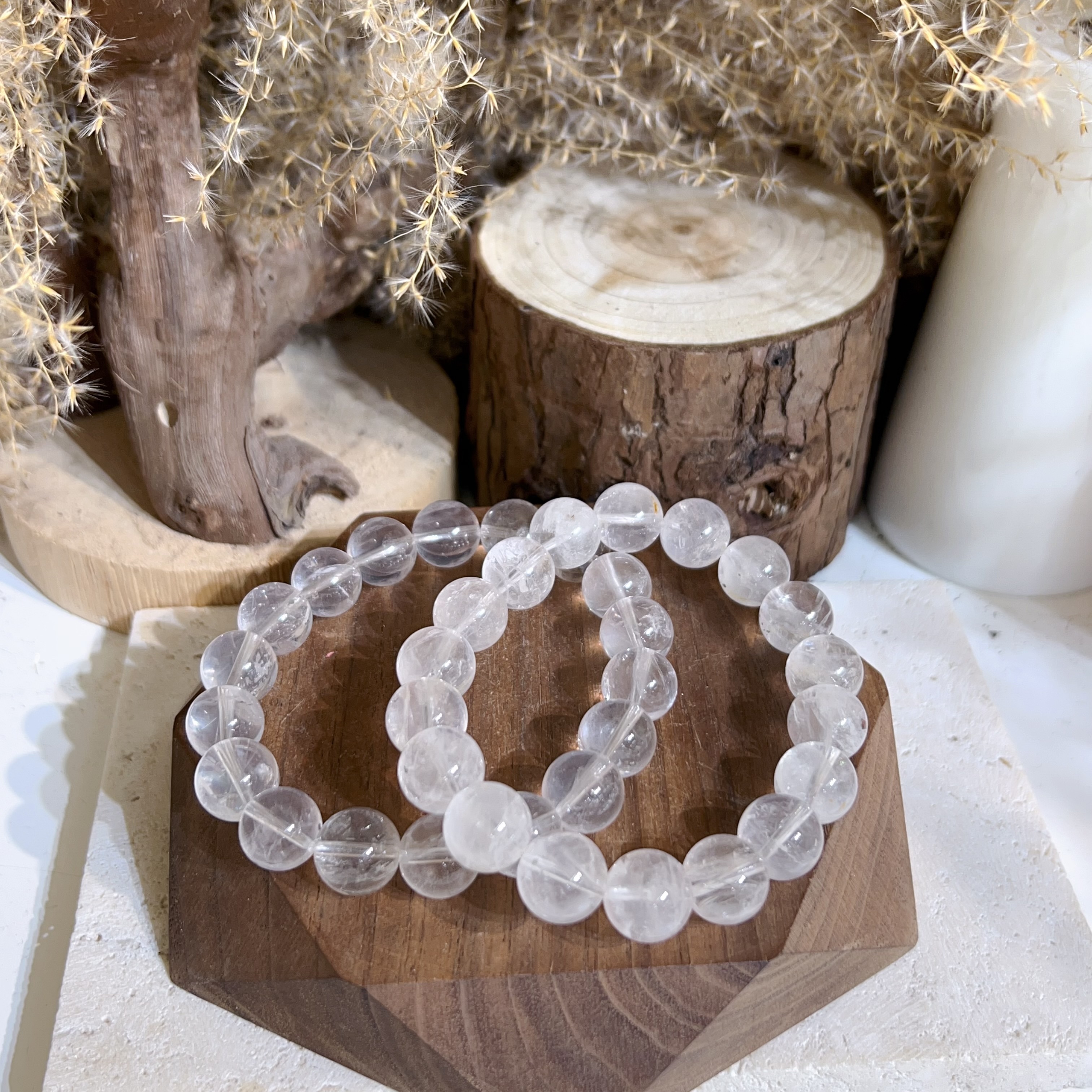 黃銅鐵礦共生手串 11mm