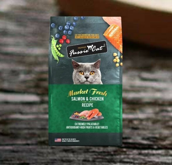 高竇貓 三文魚及雞肉配方貓糧 3.5lb [ NEW 新包裝] [綠]