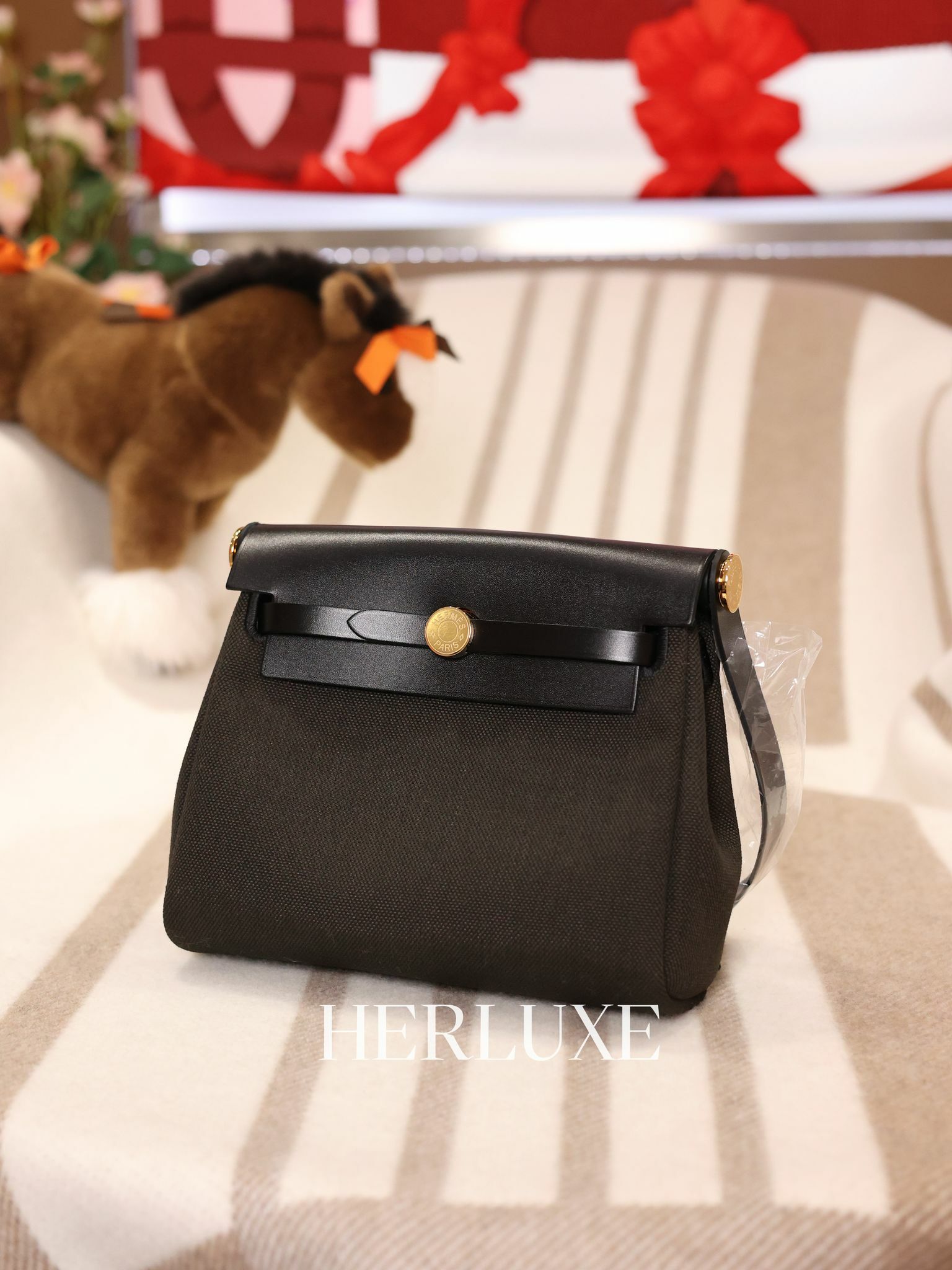 Herbag mini O0 dark bronze cc canvas K