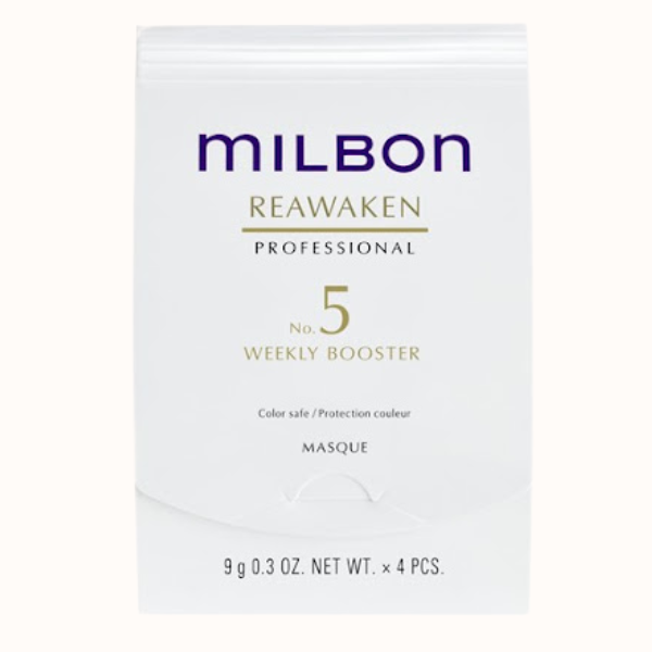 MILBON - REAWAKEN Professional No.5 Weekly Booster 9g x 4pcs