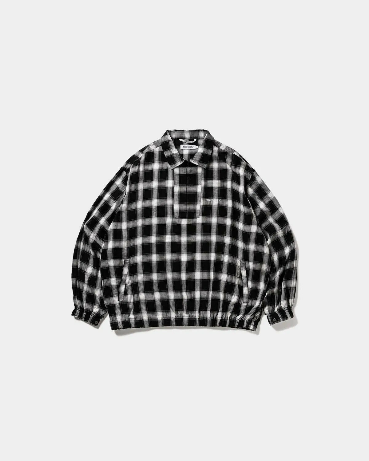 TIGHTBOOTH - PLAID HALF ZIP L/S SHIRT / 2COLORS