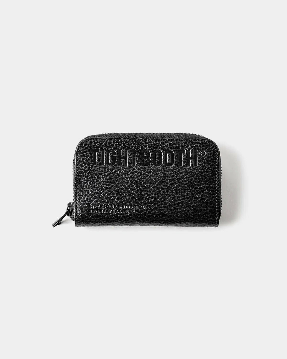 TIGHTBOOTH - LEATHER ZIP WALLET / 2COLORS
