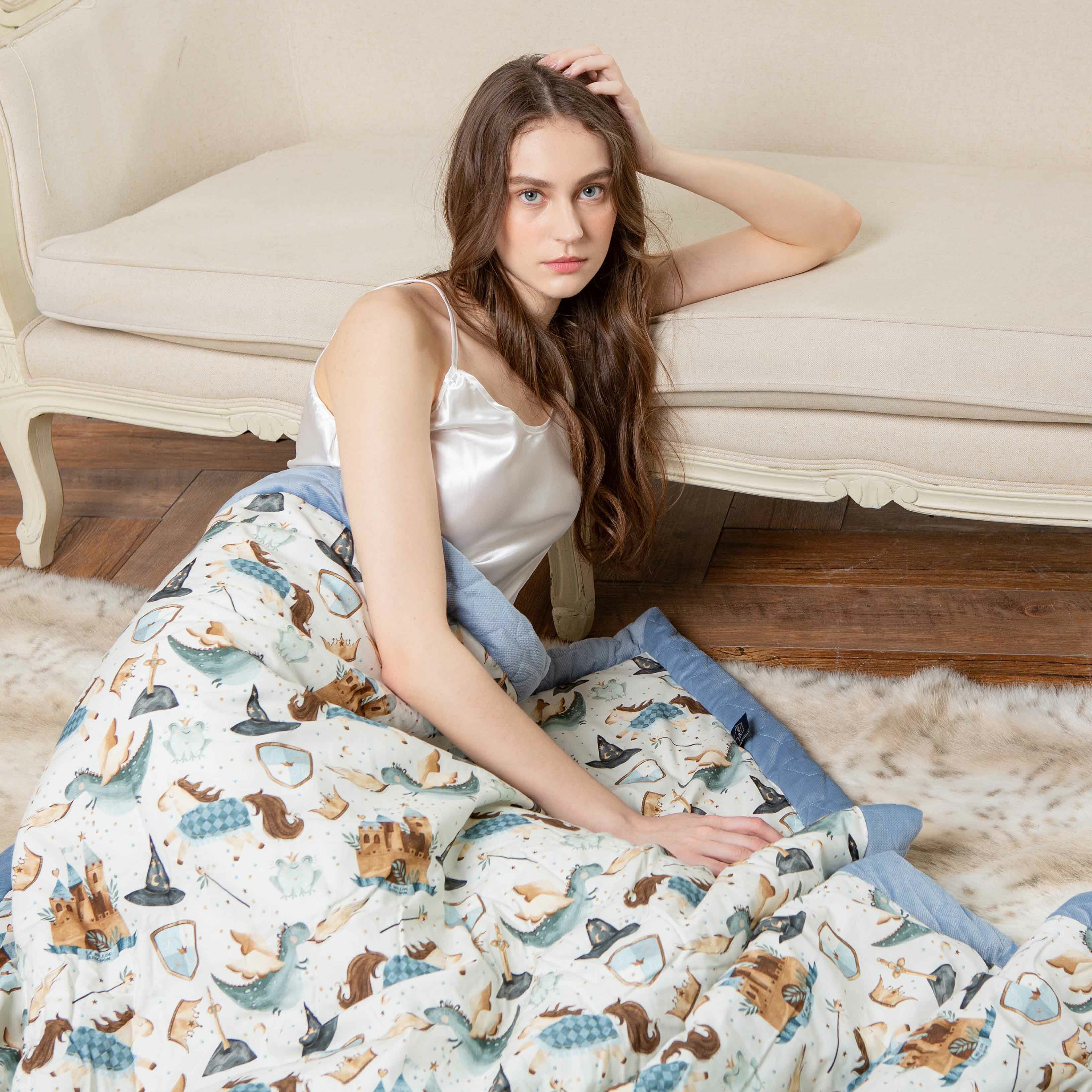 Gift DollBao 雙面柔柔毯大人款-彌月禮袋｜多款可選