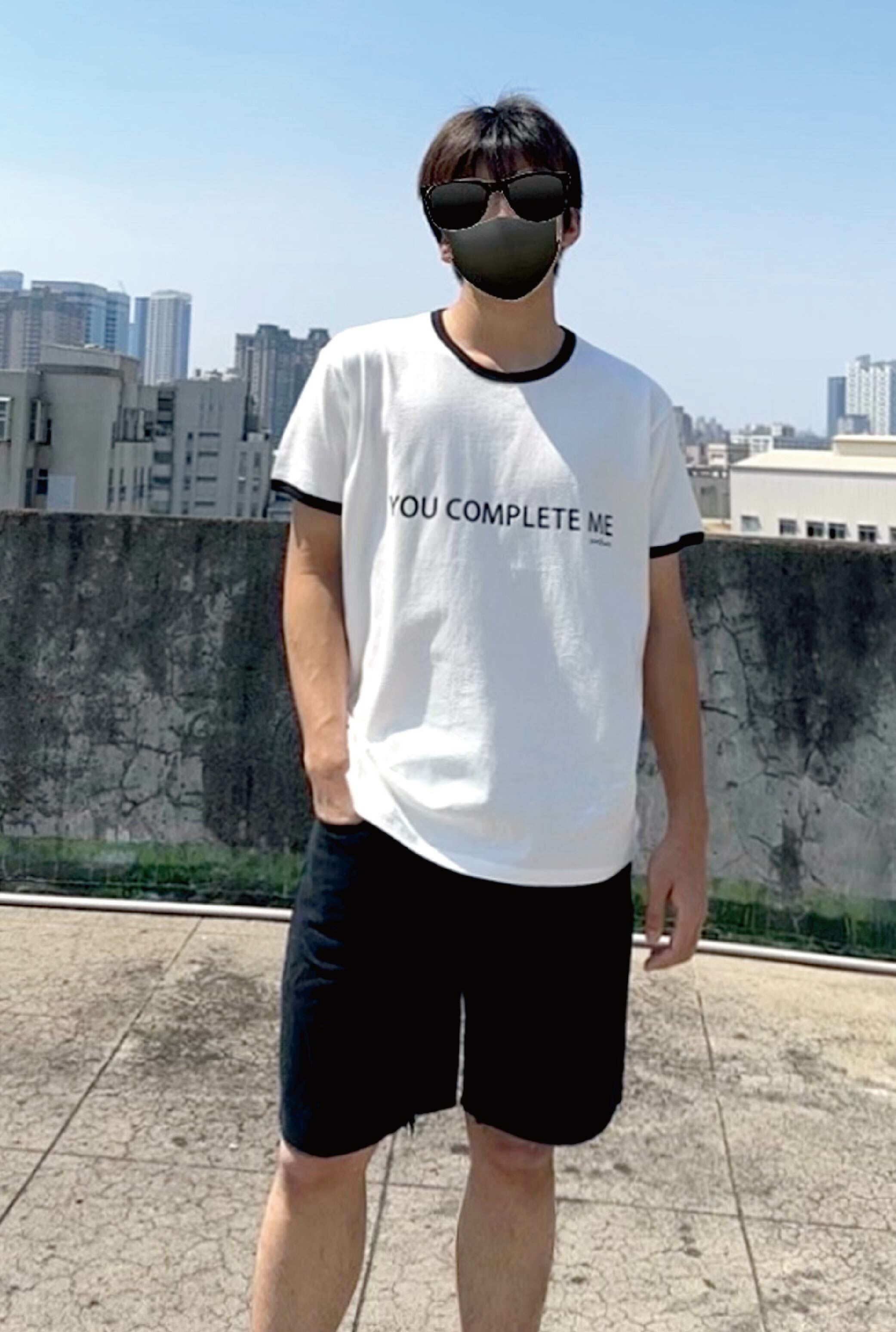 100%純棉男女T恤 米白色 (S~XXL)