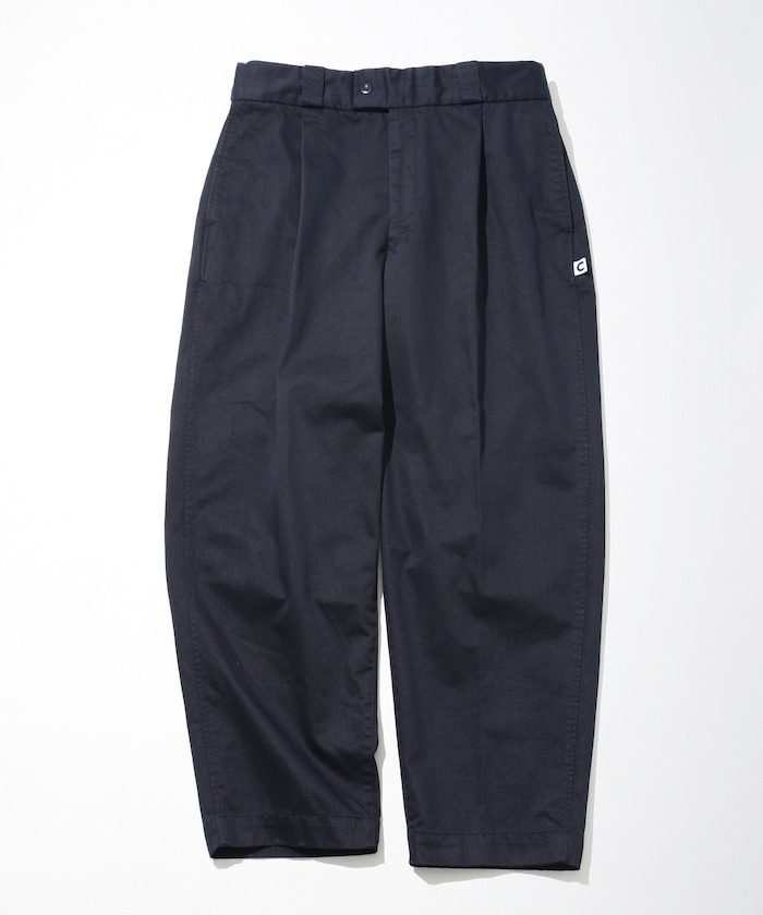 2025SS CAHLUMN TC Twill 1 Tuck Pants 打摺 寬褲 直筒 工作褲 現貨 1043390900032