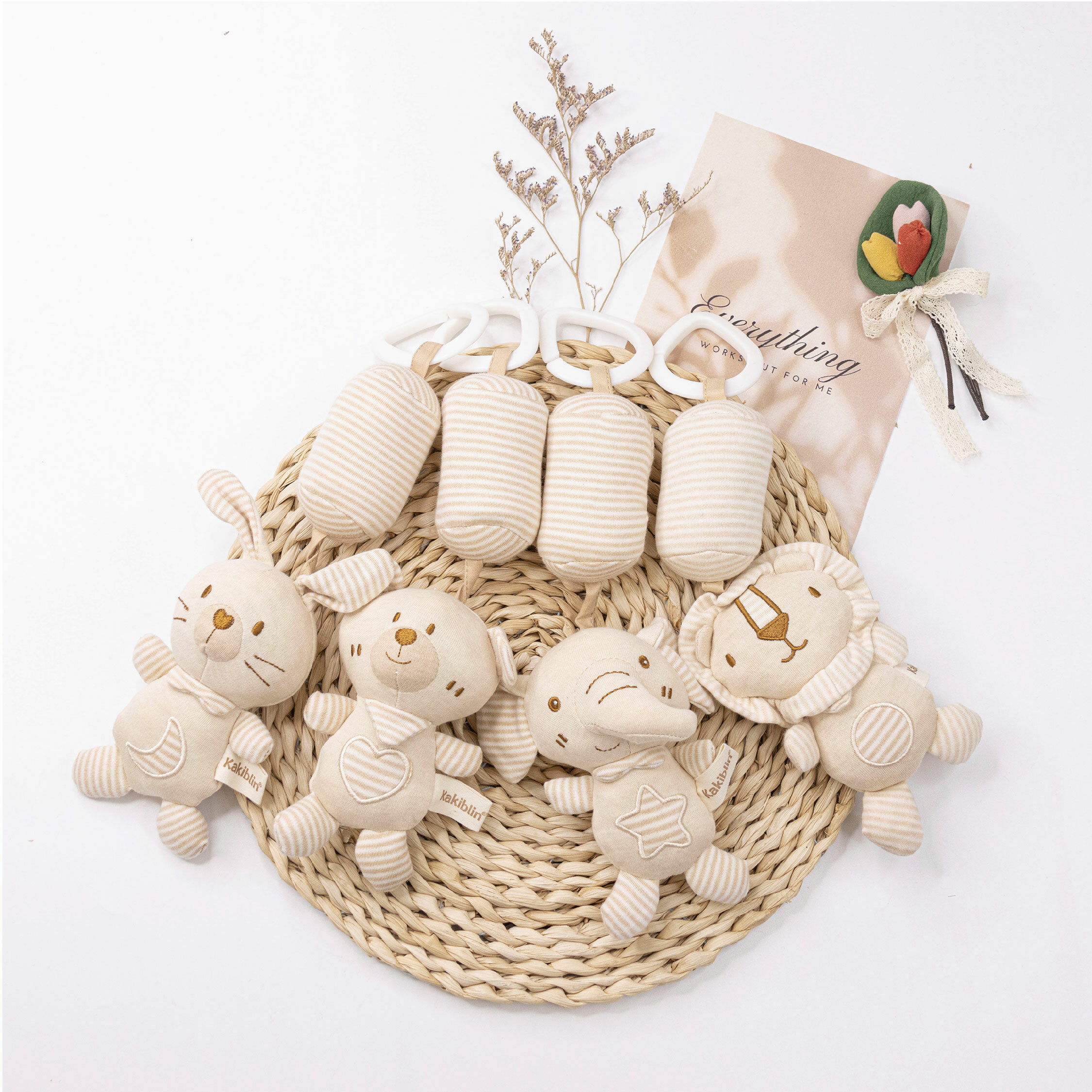 【JS0317】動物園安撫玩具&搖鈴＊四款