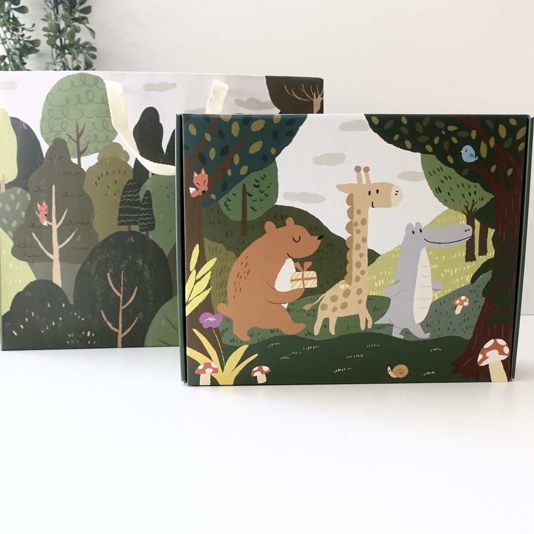 傳遞心意棕熊紙提袋