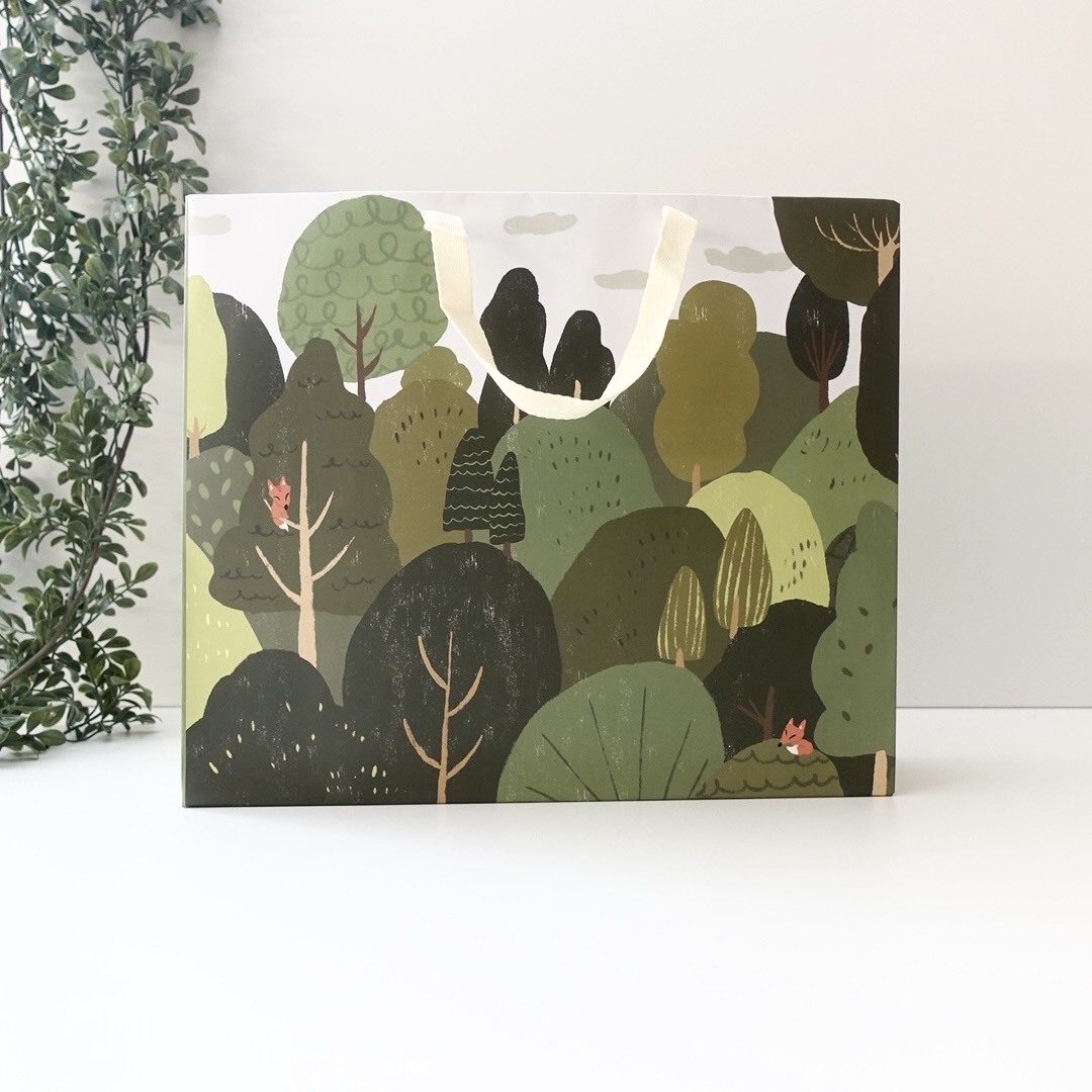 傳遞心意棕熊紙提袋