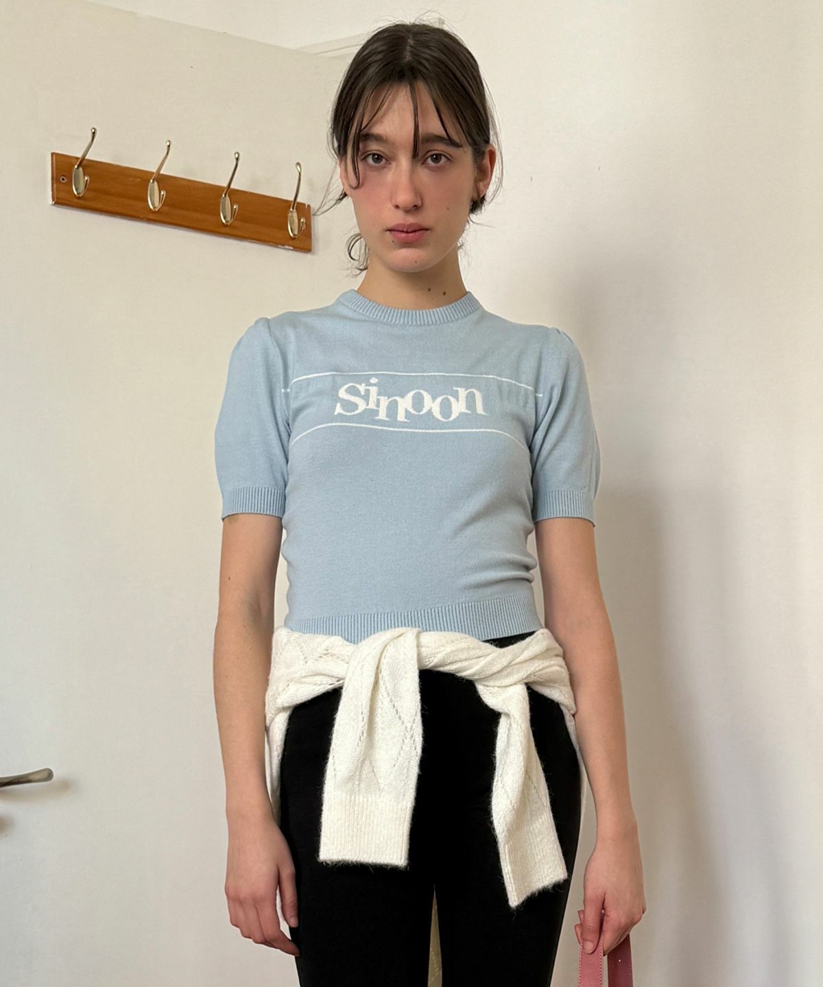 Sinoon Sinoon Logo Half Knit