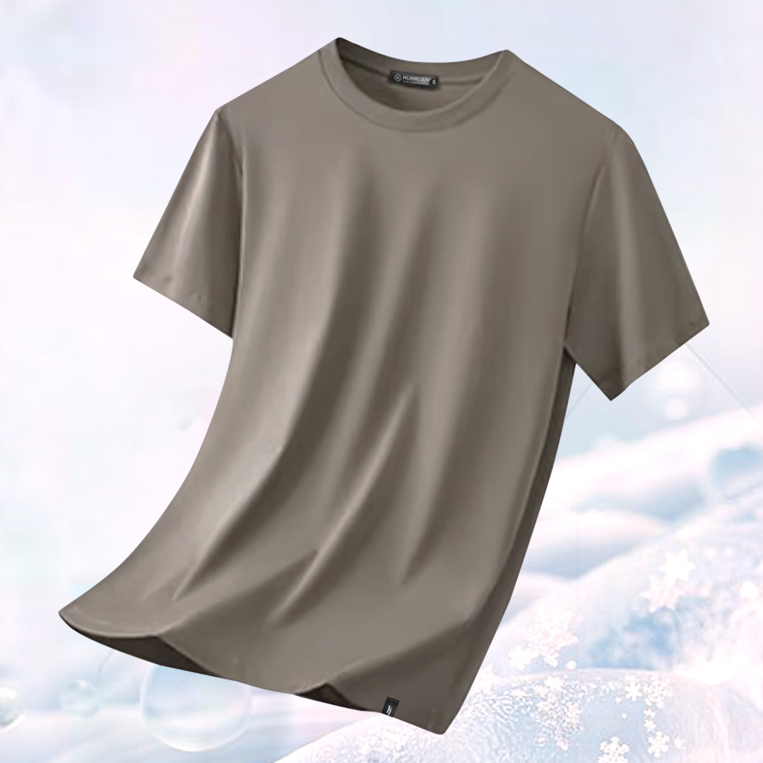 加大款-透沁涼感素Ｔ-可可