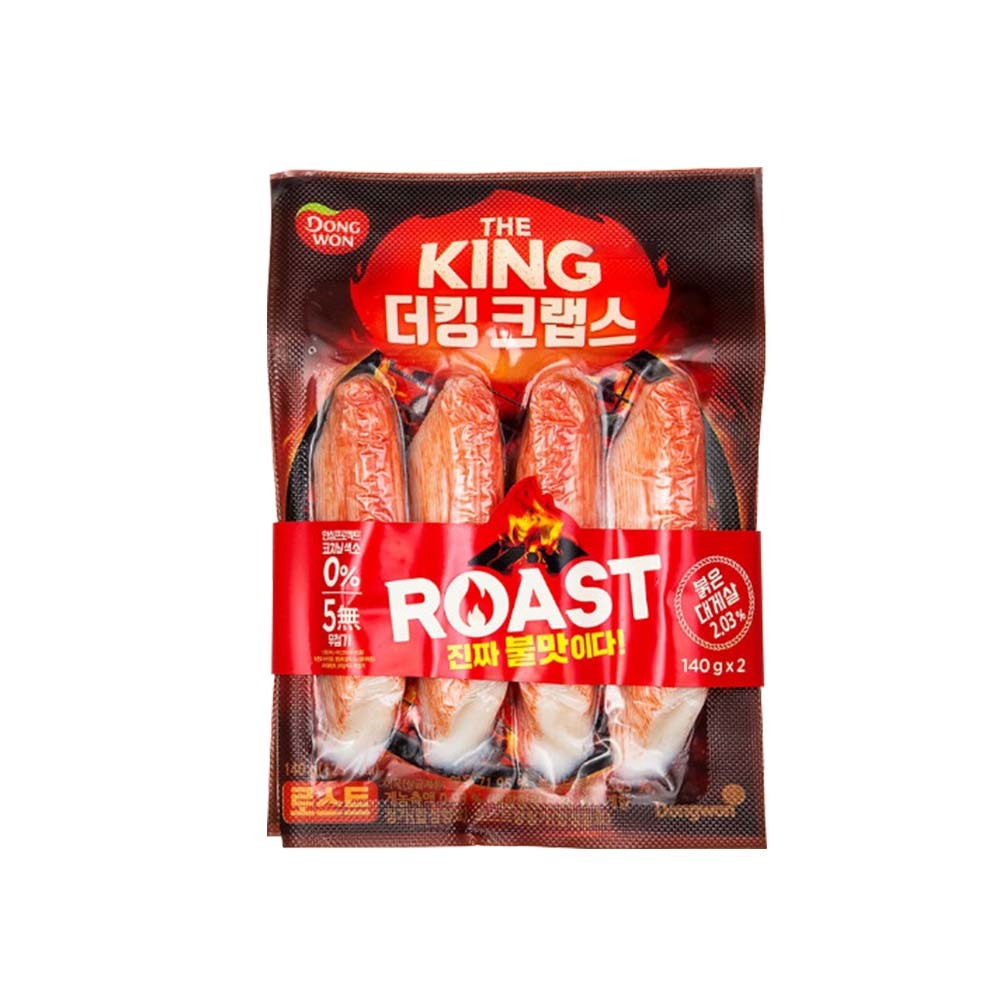 【BK SHOP】韓國烤螃蟹肉棒280g