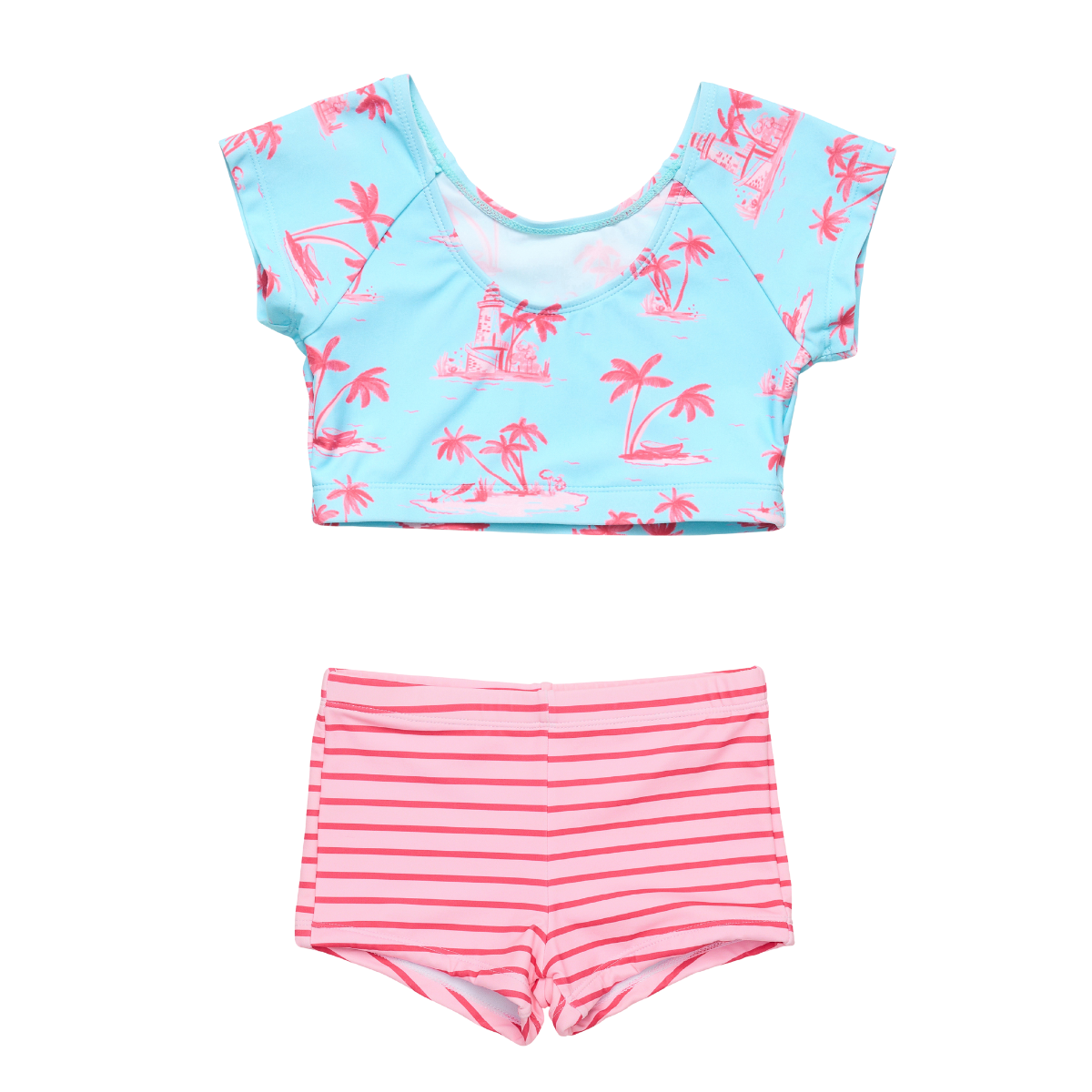 〖 Snapper Rock 〗藍粉燈塔比基尼泳衣