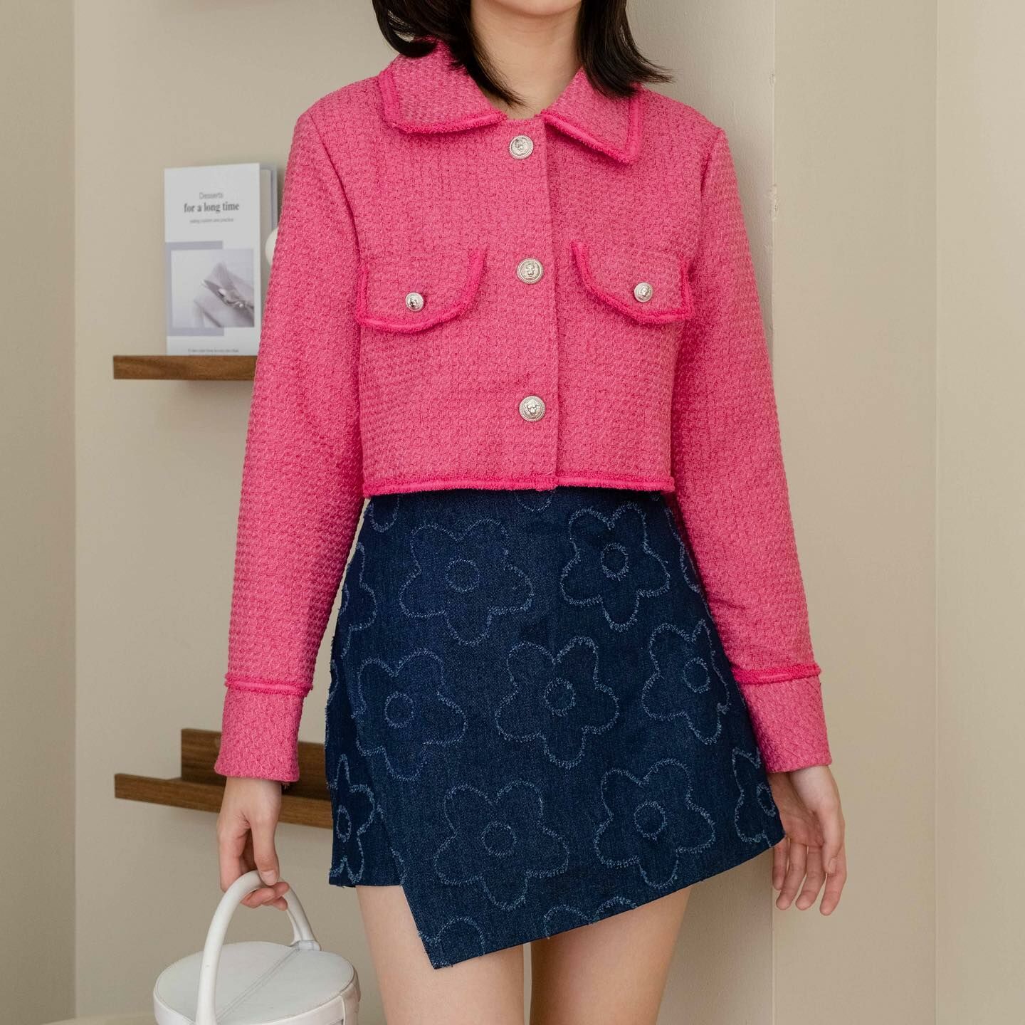 Kimmame - Margot Tweed 花呢西裝外套