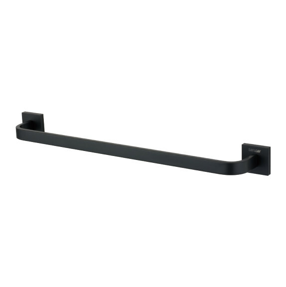 日日商 衛浴系列 C0021BK-60 單桿毛巾掛桿組-60公分