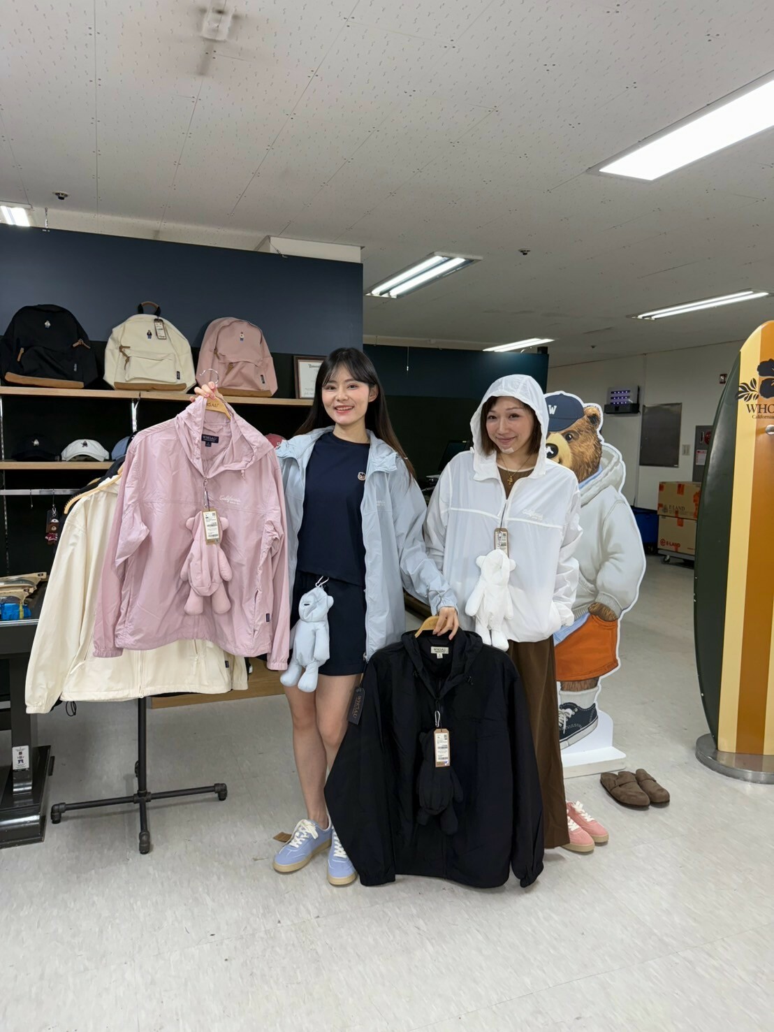 WHO A U - Steve Packable Windbreaker *5色* (WHJJG2411U)