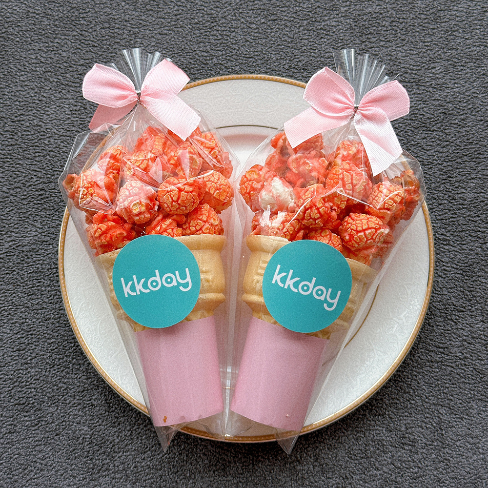 蛇年開春小禮品 春來福到 小甜筒爆米花