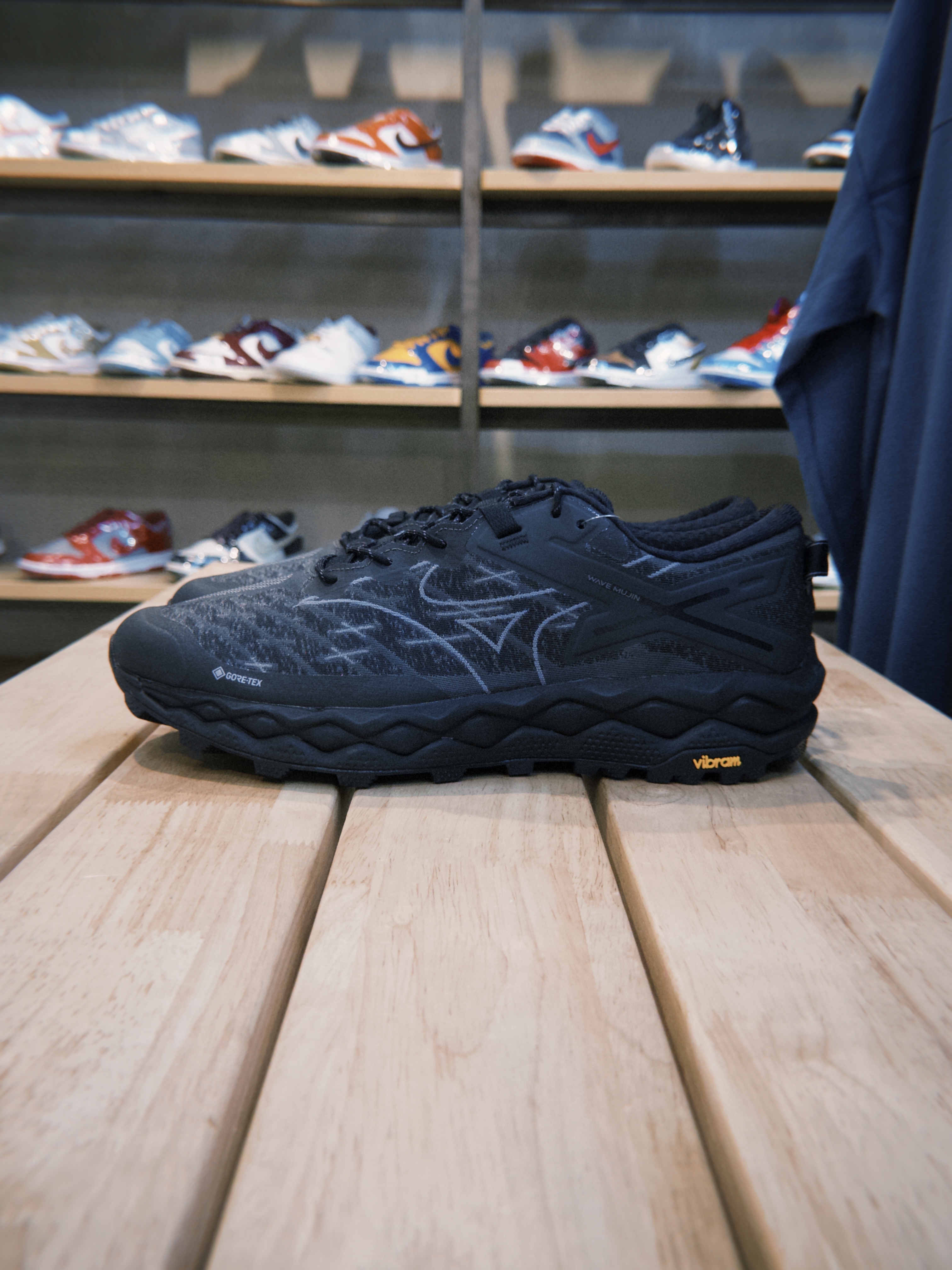 [現貨] Mizuno Wave Mujin LS GTX Black  D1GA250102