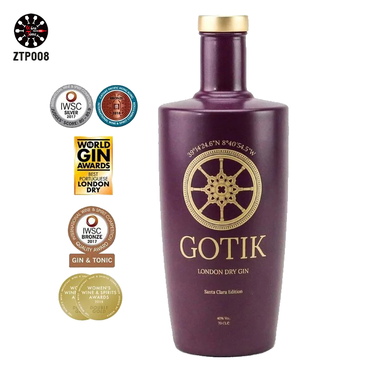 Gotik Gin Santa Clara Edition London Dry Gin|古典銅製壺式蒸餾器七次蒸餾|Ribatejo的第一款杜松子酒