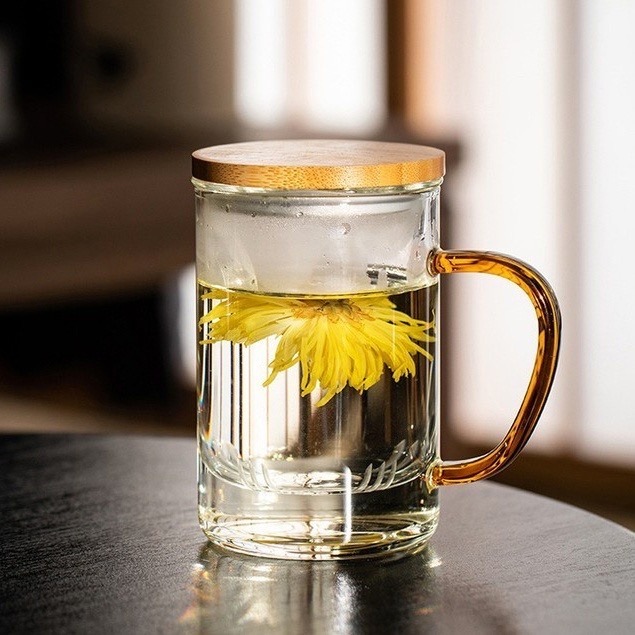 高款三件式泡茶杯