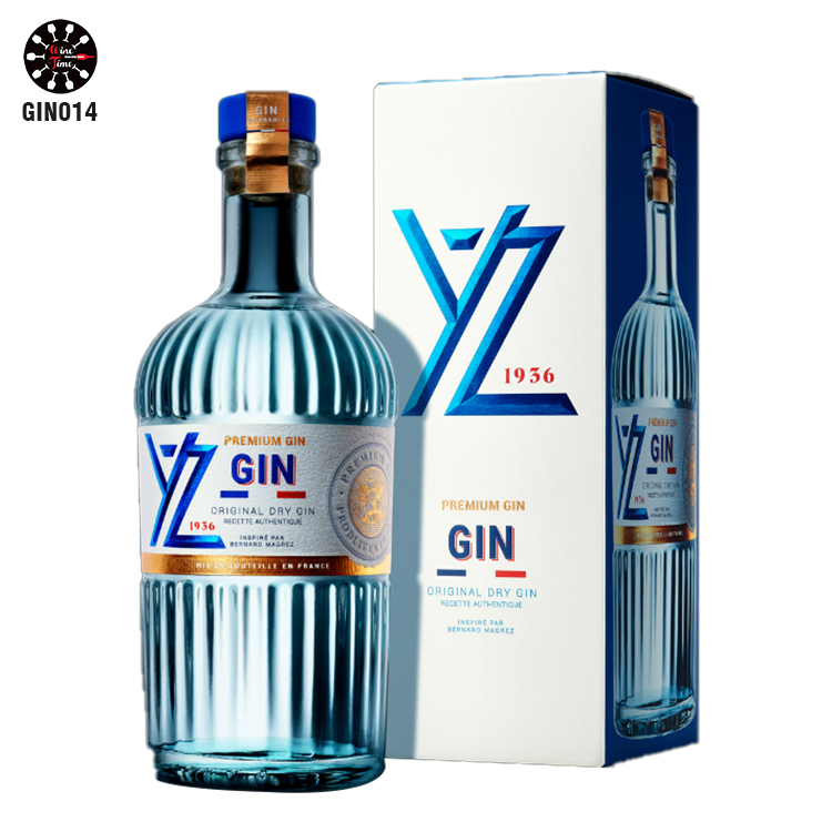 限時優惠|法國酒業大亨Bernard Magrez|型格之作|氈酒|YZ AVEC ETUIS GIN｜