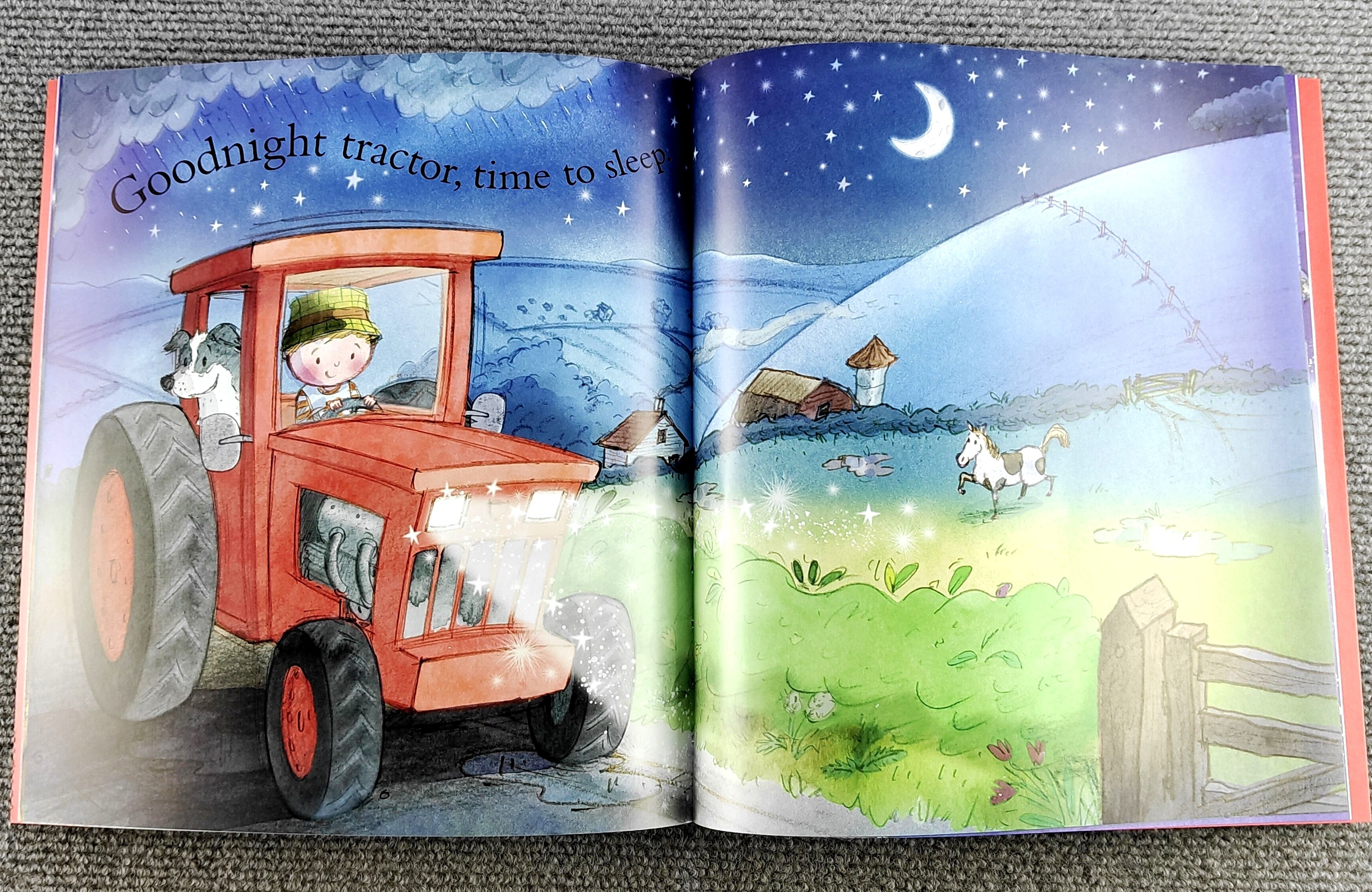Goodnight Princess, Digger ,Tracktor , Pirate : 4 books Collection