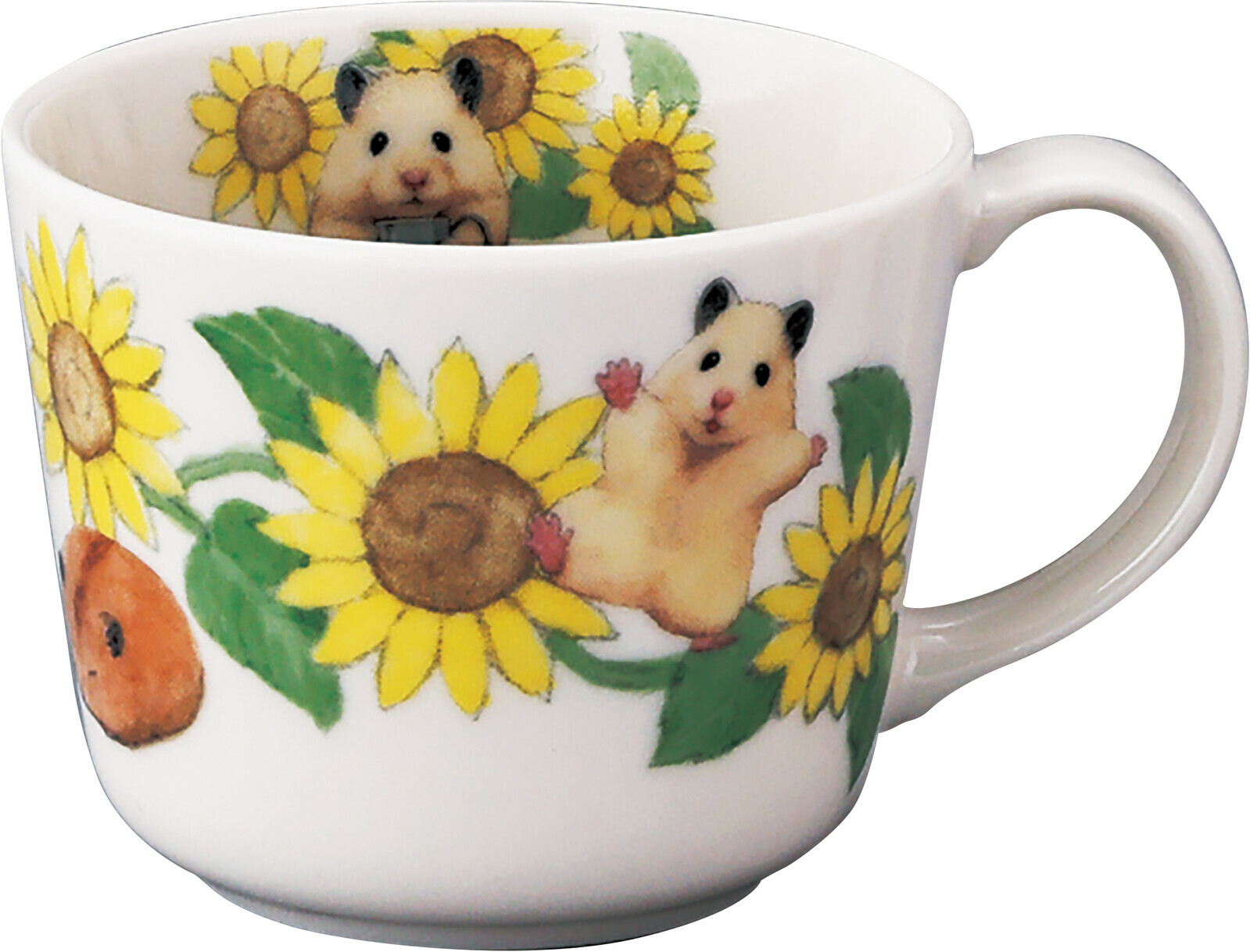 日本助六の日常倉鼠瓦杯 (日本製)