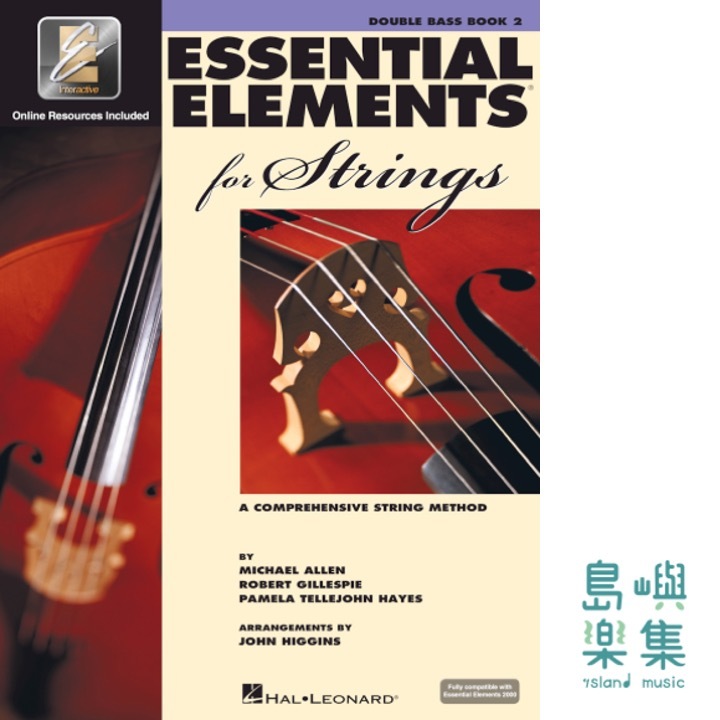 舊版Essential Elements for Strings – Book 2 with Online Resources - Double Bass