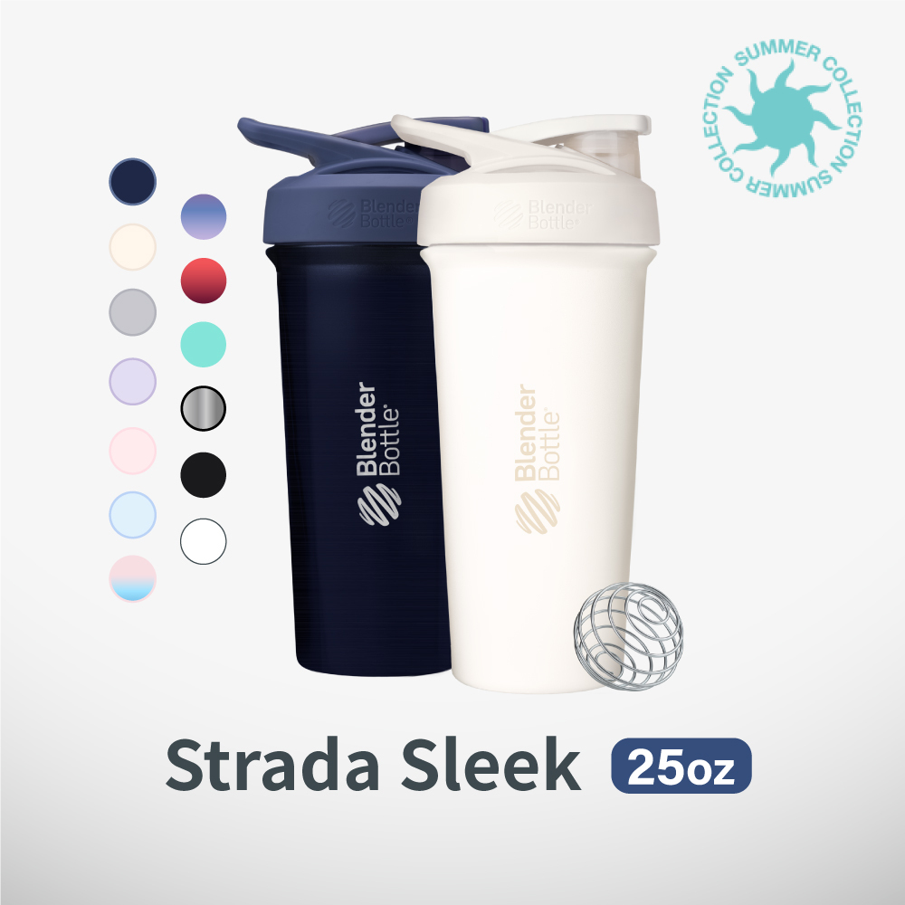 Blender Bottle® Strada Sleek 25oz |不鏽鋼保溫保冰杯