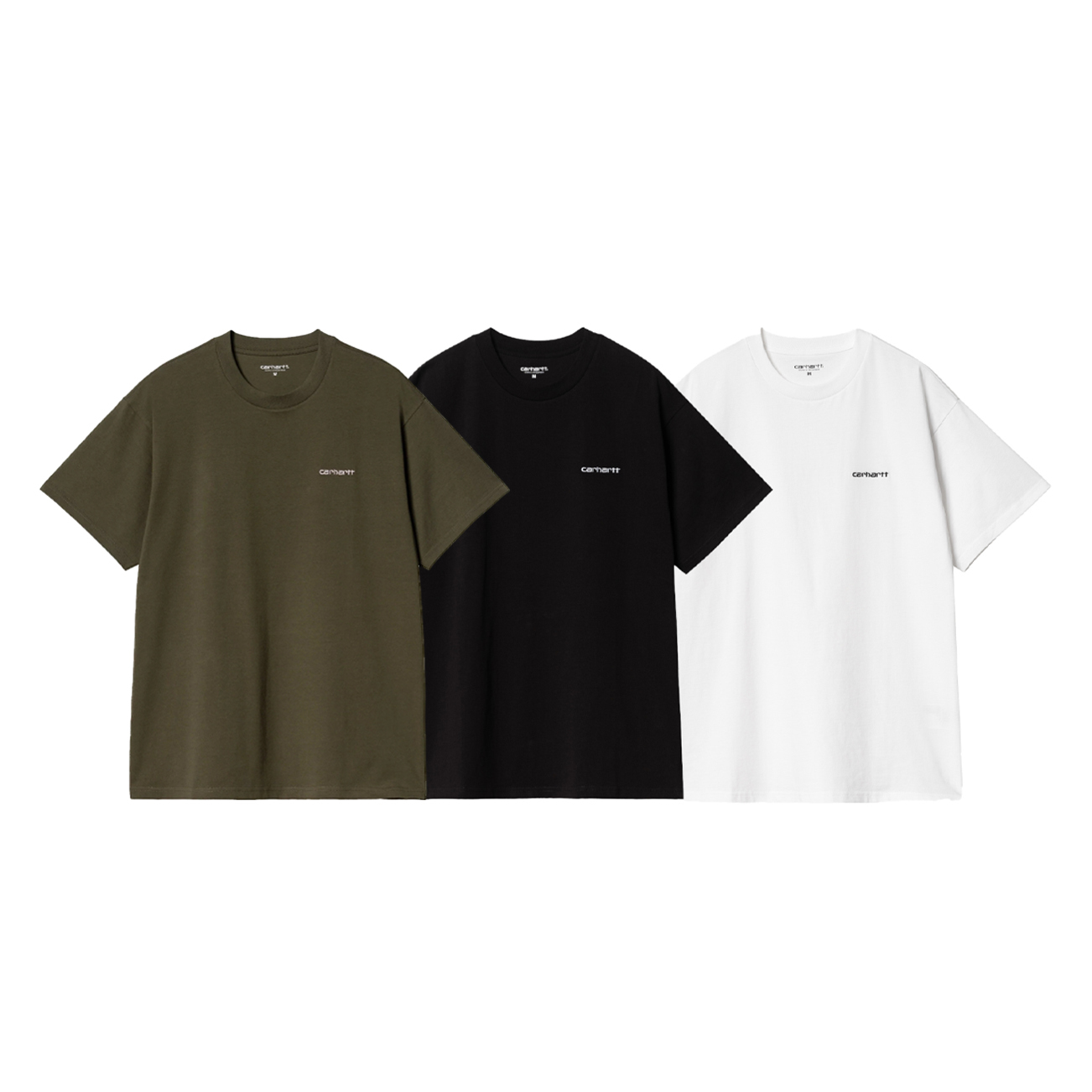 【車庫服飾】CARHARTT WIP 25SS SCRIPT EMBROIDERY T-SHIRT