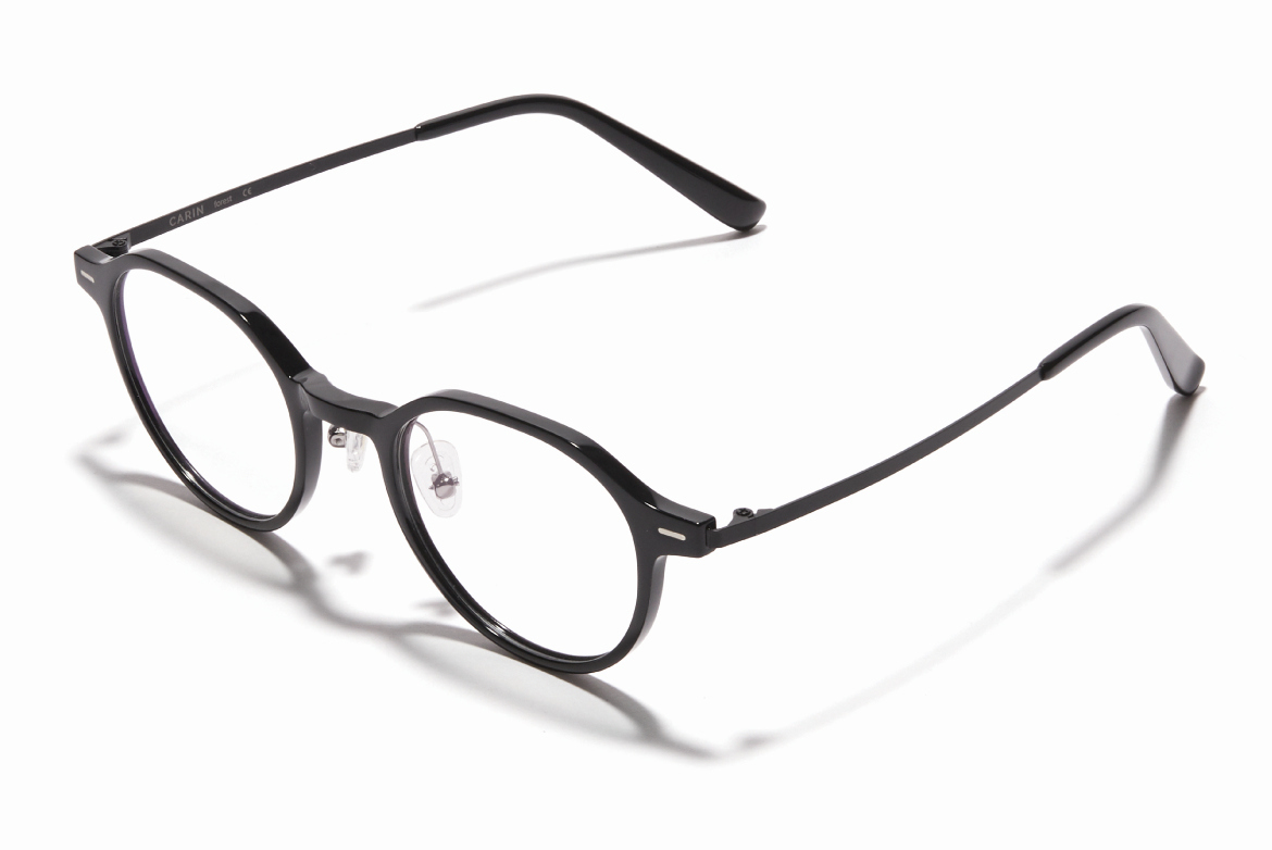 CARIN光學眼鏡-JACE P C1_黑-韓國眼鏡品牌
