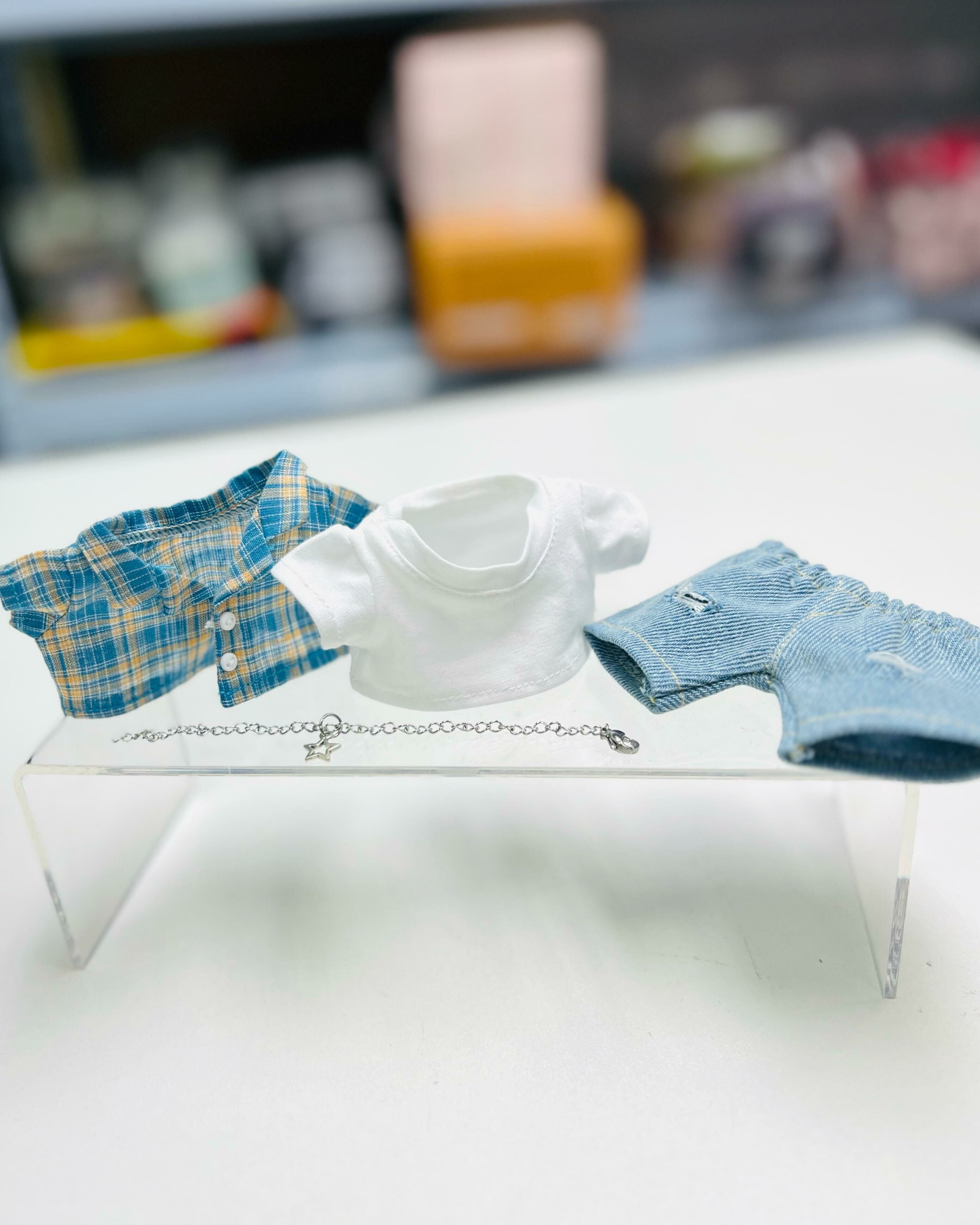 Doll outfit Fashion F25-格仔套裝