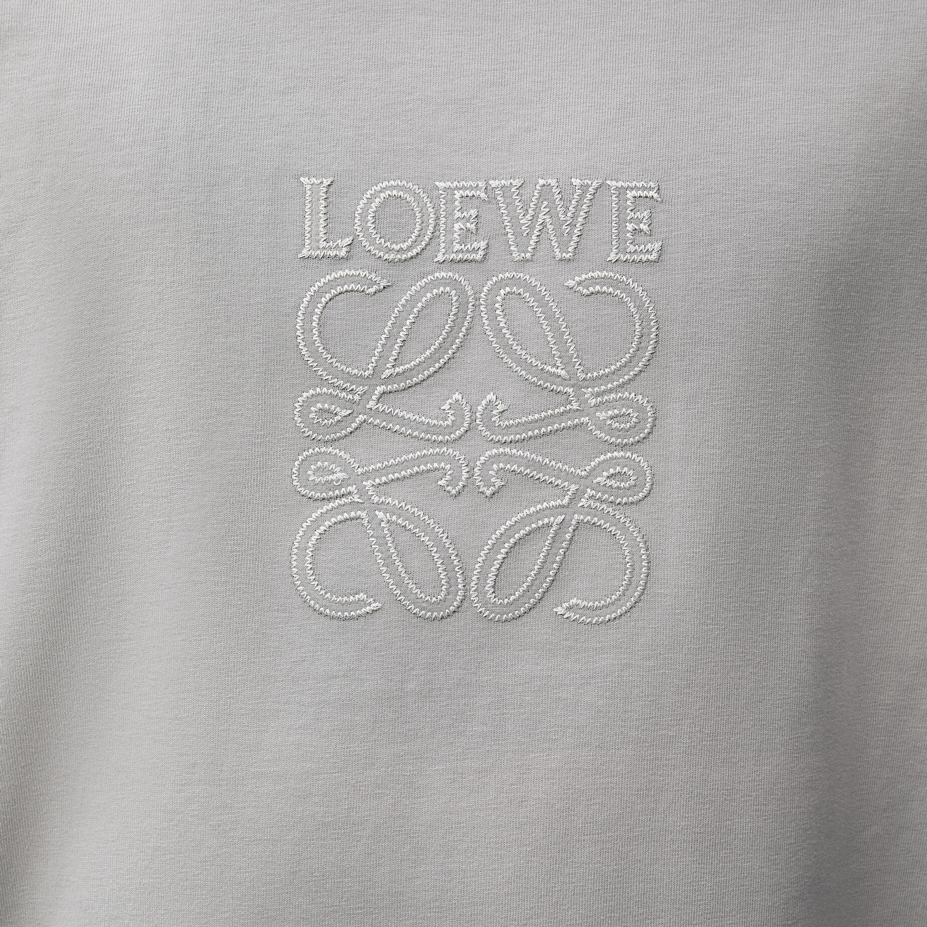 LOEWE｜ (Relaxed Fit T-Shirt in cotton (H526Y22XBN 4160) Relaxed fit T-shirt in cotton Green - LOEWE