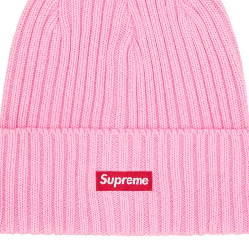 SUPREME OVERDYE BEANIE PINK 毛帽 粉紅色 SS25BN3-PK [台灣現貨]