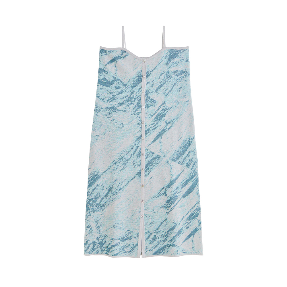 Marble at Mt. Qilai Sleeveless Dress