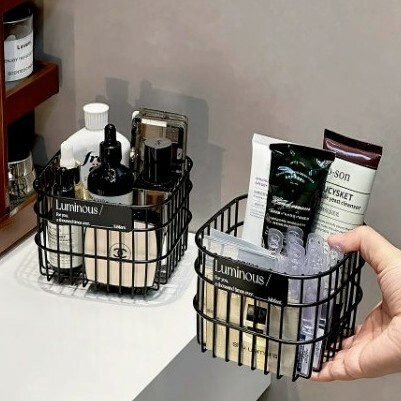 《5807》黑色金屬簡約收納小幫手