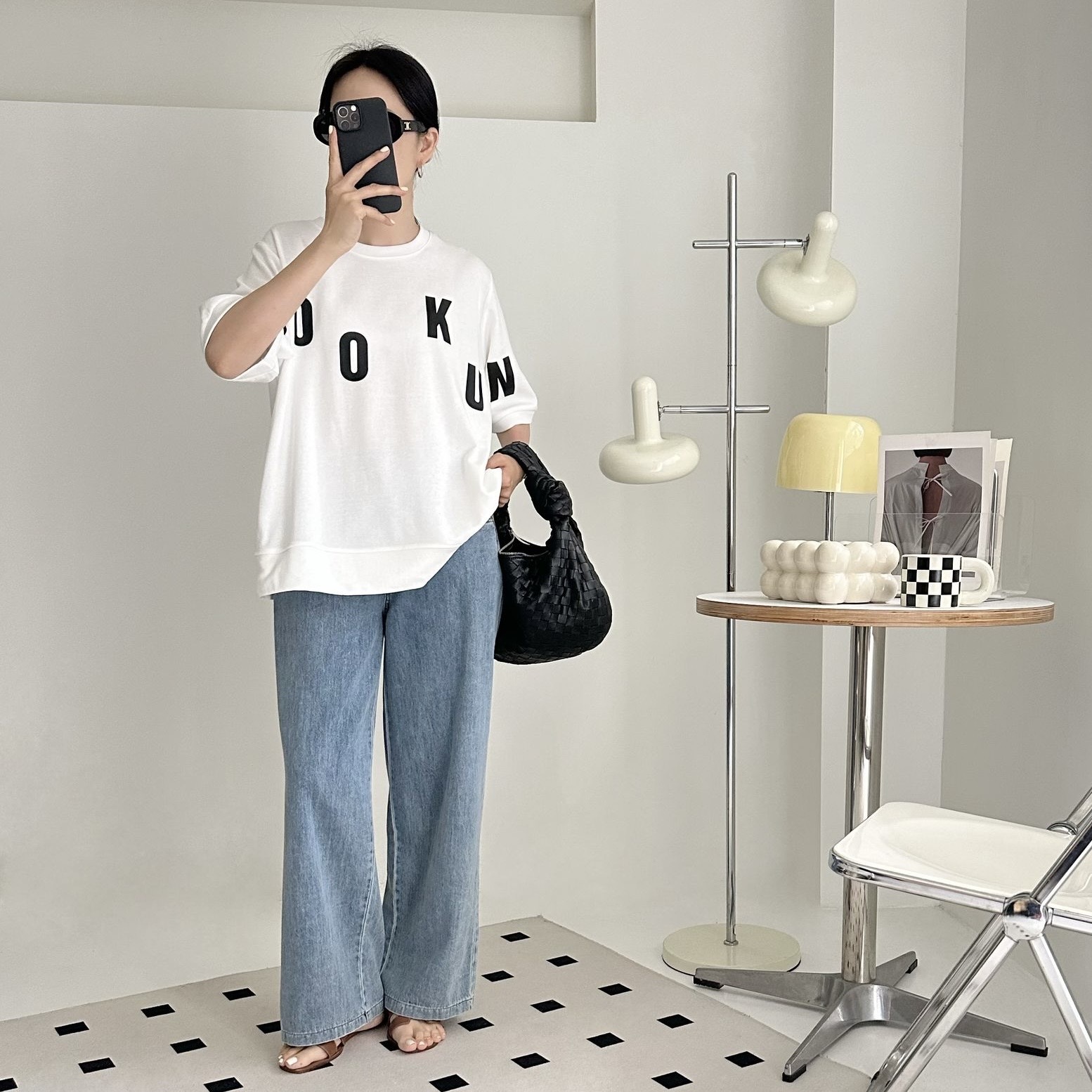 【BONNIE】寛鬆款英文字TOP (E26-E31)